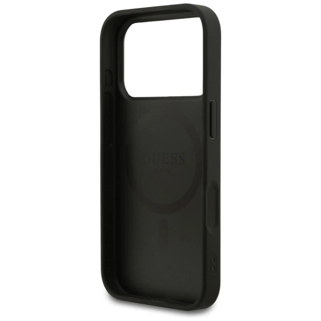 Чохол Guess 4G Small Classic Logo для iPhone 18 Pro | 17 Pro Black (GUHMP18LP4SM4MK)