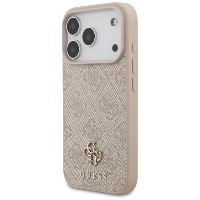 Чохол Guess 4G Small Classic Logo для iPhone 18 Pro | 17 Pro Pink (GUHMP18LP4SM4MP)