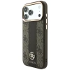 Чохол Guess 4G with Stripe Round and Classic Logos для iPhone 18 Pro | 17 Pro Brown (GUHMP18L6P4G4RCW)