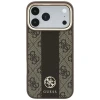 Чохол Guess 4G with Stripe Round and Classic Logos для iPhone 18 Pro | 17 Pro Brown (GUHMP18L6P4G4RCW)