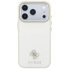 Чохол Guess Saffiano Small 4G Classic Logo для iPhone 18 Pro Max | 17 Pro Max Beige (GUHMP18X6PSA4DME)