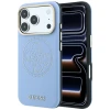 Чохол Guess Perforated 4G Gold Logo для iPhone 18 Pro | 17 Pro Blue (GUHMP18L6PS4SRGB)