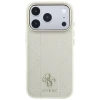 Чохол Guess Stripe Peony 4G Logo для iPhone 18 Pro Max | 17 Pro Max Beige (GUHMP18X6PGSU4EE)