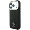 Чехол Guess Stripe Peony 4G Logo для iPhone 18 Pro | 17 Pro Black (GUHMP18L6PGSU4EK)