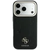 Чохол Guess Stripe Peony 4G Logo для iPhone 18 Pro Max | 17 Pro Max Black (GUHMP18X6PGSU4EK)