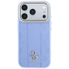 Чохол Guess Stripe Peony 4G Logo для iPhone 18 Pro | 17 Pro Blue (GUHMP18L6PGSU4EB)