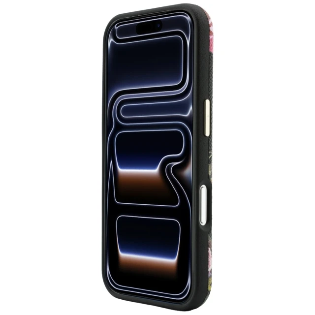 Чохол Guess Blossom Roses Print для iPhone 18 Pro | 17 Pro Black (GUHMP18L6PWGTBEK)