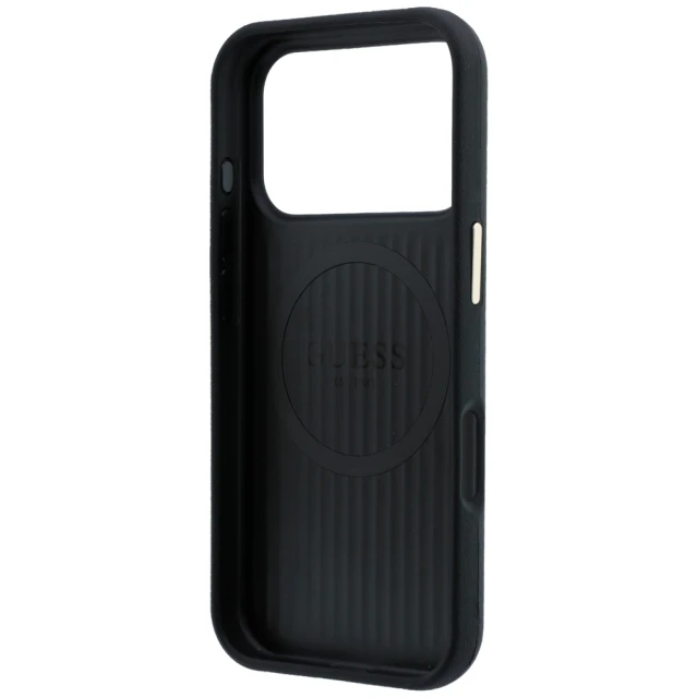 Чохол Guess Kevlar Triangle Logo для iPhone 18 Pro | 17 Pro Black (GUHMP18L6PWKSGTK)