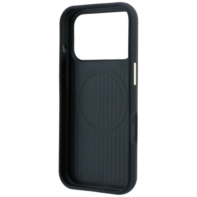 Чохол Guess Kevlar Triangle Logo для iPhone 18 Pro Max | 17 Pro Max Brown (GUHMP18X6PWKSGTW)