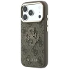 Чохол Guess 4G & Big Resin Logo для iPhone 18 Pro Max | 17 Pro Max Brown (GUHCP18X6P4SRMLW)