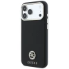 Чохол Guess Grained Round Strass Logo для iPhone 18 Pro | 17 Pro Black (GUHMP18L6PSRMDEK)