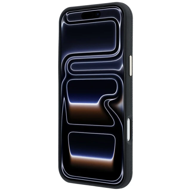 Чохол Guess Grained Round Strass Logo для iPhone 18 Pro | 17 Pro Black (GUHMP18L6PSRMDEK)