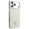 Чохол Guess Grained Round Strass Logo для iPhone 18 Pro | 17 Pro Beige (GUHMP18L6PSRMDEE)