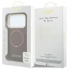 Чохол Guess Ring Stand 360 Grained Classic Logo для iPhone 18 Pro | 17 Pro Burgundy (GUHMP18L6PSGRSCLU)