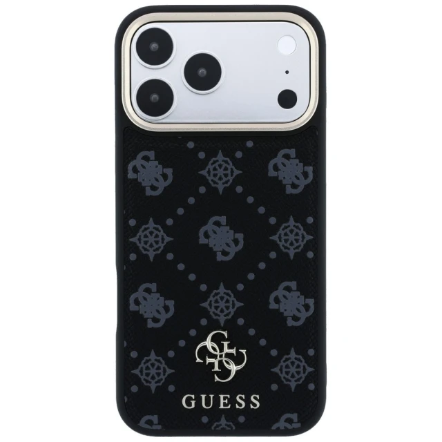 Чохол Guess Peony 4G Small Logo для iPhone 18 Pro Max | 17 Pro Max Black (GUHMP18X6PGS4NPK)