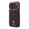 Чохол Guess Peony 4G Small Logo для iPhone 18 Pro | 17 Pro Burgundy (GUHMP18L6PGS4NPU)