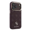 Чохол Guess Peony 4G Small Logo для iPhone 18 Pro | 17 Pro Burgundy (GUHMP18L6PGS4NPU)