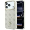 Чохол Guess Peony 4G Small Logo для iPhone 18 Pro Max | 17 Pro Max Beige (GUHMP18X6PGS4NPE)