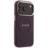 Чохол Guess Saffiano Peony & Ring для iPhone 18 Pro | 17 Pro Burgundy (GUHMP18LPSAMSECU)