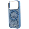 Чохол Guess Ring Stand 360 4G Classic Logo для iPhone 18 Pro | 17 Pro Blue (GUHMP18L6PS4RSCLB)