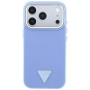 Чохол Guess Grained Triangle Logo для iPhone 18 Pro Max | 17 Pro Max Blue (GUHMP18XPGSMTLSB)