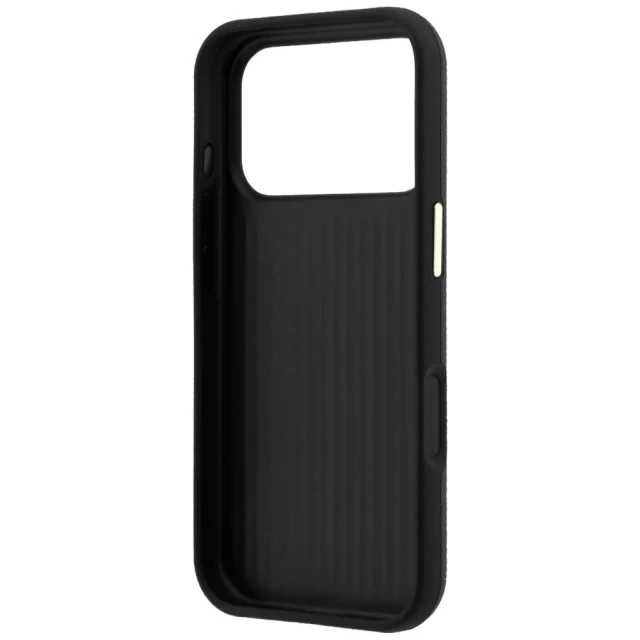 Чохол Guess Grained & Big Resin Logo для iPhone 18 Pro | 17 Pro Black (GUHCP18L6PSS4RGK)
