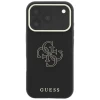 Чохол Guess Grained & Big Resin Logo для iPhone 18 Pro Max | 17 Pro Max Black (GUHCP18X6PSS4RGK)