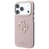 Чохол Guess Grained & Big Resin Logo для iPhone 18 Pro Max | 17 Pro Max Pink (GUHCP18X6PSS4RGP)