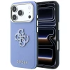Чохол Guess Grained & Big Resin Logo для iPhone 18 Pro | 17 Pro Blue (GUHCP18L6PSS4RGB)