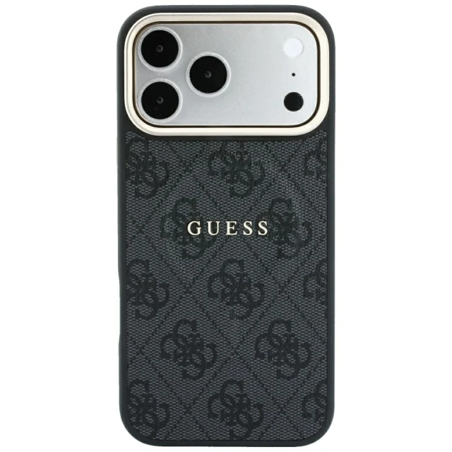 Чохол Guess Embossed 4G Classic для iPhone 18 Pro | 17 Pro Black (GUHMP18LP4MSEGCK)