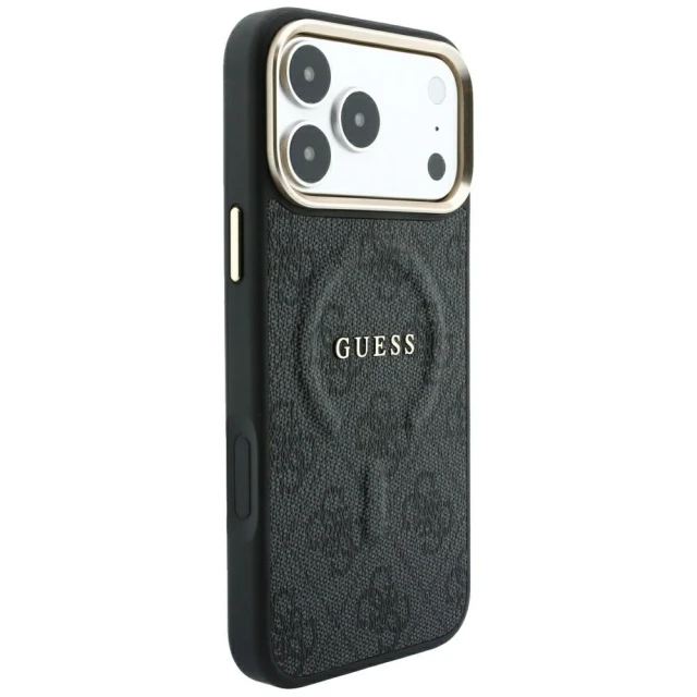 Чохол Guess Embossed 4G Classic для iPhone 18 Pro | 17 Pro Black (GUHMP18LP4MSEGCK)