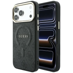 Чохол Guess Embossed 4G Classic для iPhone 18 Pro Max | 17 Pro Max Black (GUHMP18XP4MSEGCK)