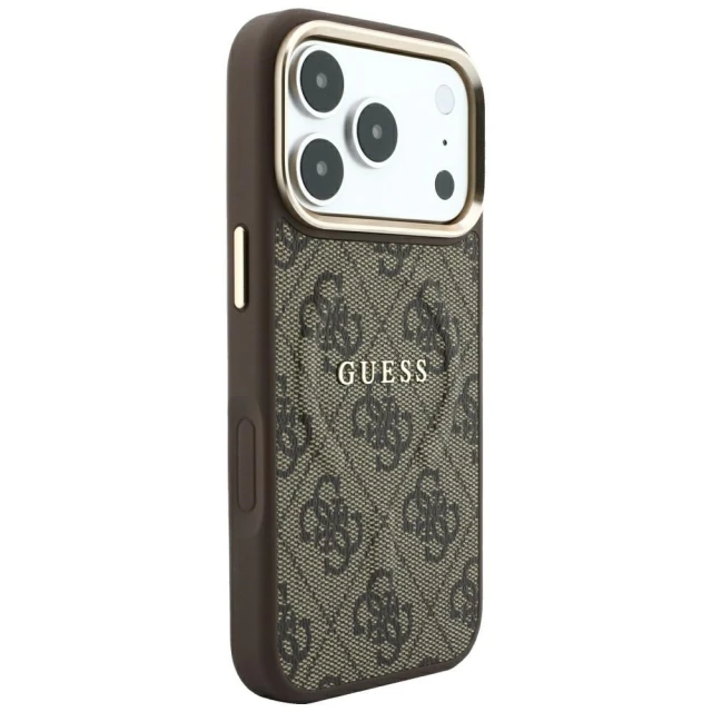Чохол Guess Embossed 4G Classic для iPhone 18 Pro Max | 17 Pro Max Brown (GUHMP18XP4MSEGCW)