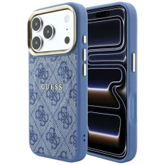 Чохол Guess Embossed 4G Classic для iPhone 18 Pro Max | 17 Pro Max Blue (GUHMP18XP4MSEGCB)