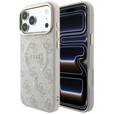 Чохол Guess Embossed 4G Classic MagSafe для iPhone 18 Pro | 17 Pro Pink (GUHMP18LP4MSEGCP)