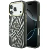 Чохол Guess IML Zebra Glitter Triangle Logo для iPhone 18 Pro Max | 17 Pro Max Silver (GUHMP18X6HZPGTLS)