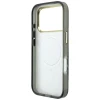 Чохол Guess IML Zebra Glitter Triangle Logo для iPhone 18 Pro Max | 17 Pro Max Silver (GUHMP18X6HZPGTLS)