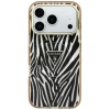 Чохол Guess IML Zebra Glitter Triangle Logo для iPhone 18 Pro | 17 Pro Gold (GUHMP18L6HZPGTLD)