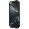 Чохол Guess IML Leopard Glitter Triangle Logo для iPhone 18 Pro | 17 Pro Black (GUHMP18LHLEGTGLK)