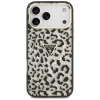 Чохол Guess IML Leopard Glitter Triangle Logo для iPhone 18 Pro Max | 17 Pro Max Black (GUHMP18XHLEGTGLK)