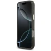 Чохол Guess IML Leopard Glitter Triangle Logo для iPhone 18 Pro Max | 17 Pro Max Black (GUHMP18XHLEGTGLK)