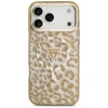 Чохол Guess IML Leopard Glitter Triangle Logo для iPhone 18 Pro Max | 17 Pro Max Brown (GUHMP18XHLEGTGLW)