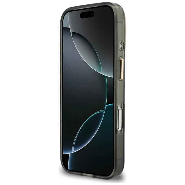Чохол Guess IML 4G Script Metal для iPhone 18 Pro | 17 Pro Black (GUHCP18L5HC4MLSK)