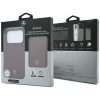 Чехол + портмоне Mercedes Grill Pattern Leather для iPhone 18 Pro Burgundy (MEHMBWP18L25PWPR)
