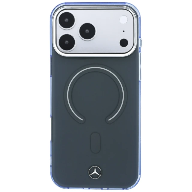 Чехол Mercedes Double Layer Iconic Logo для iPhone 18 Pro Max | 17 Pro Max Grey (MEHMP18X25HYILA)