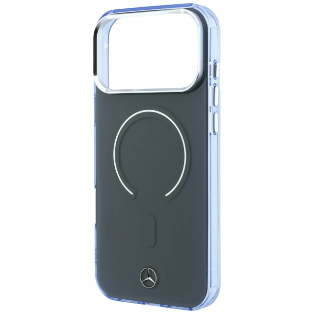 Чехол Mercedes Double Layer Iconic Logo для iPhone 18 Pro Max | 17 Pro Max Grey (MEHMP18X25HYILA)