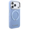Чохол Karl Lagerfeld Ring Stand 360 Saffiano Classic Logo для iPhone 18 Pro Max | 17 Pro Max Light Blue (KLHMP18X6PSARSKMB)