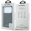 Чохол Karl Lagerfeld Ring Stand 360 Saffiano Classic Logo для iPhone 18 Pro Max | 17 Pro Max Black (KLHMP18X6PSARSKMK)