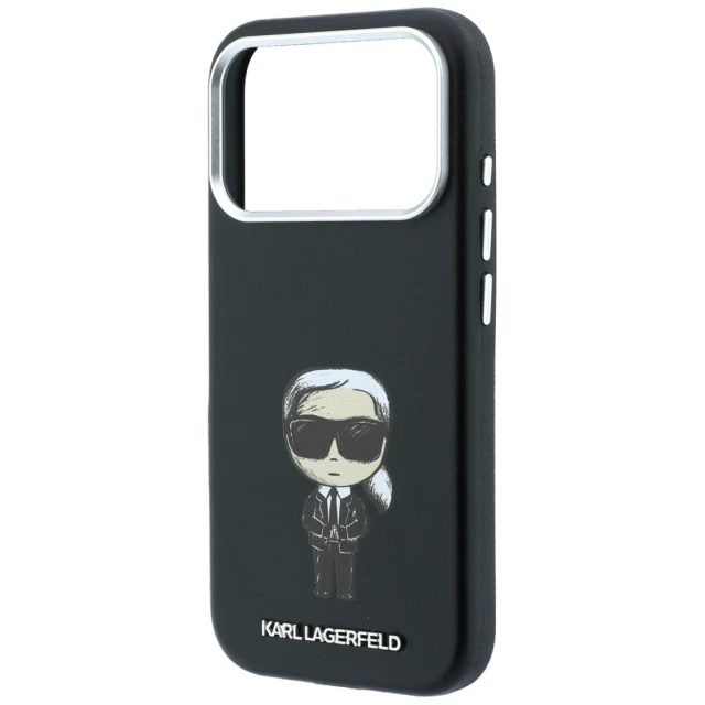 Чохол Karl Lagerfeld Smooth Ikonik Sketch для iPhone 18 Pro Max | 17 Pro Max Black (KLHMP18X6PWKIKDK)