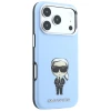 Чохол Karl Lagerfeld Smooth Ikonik Sketch для iPhone 18 Pro Max | 17 Pro Max Light Blue (KLHMP18X6PWKIKDB)